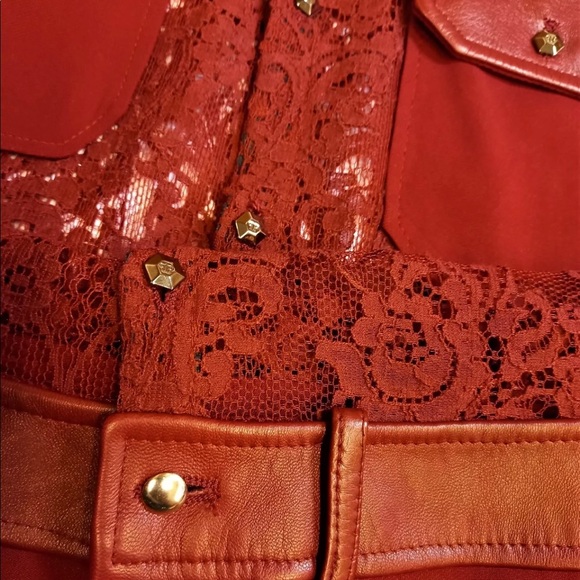 Philipp Plein Limited Edition Lace & Crepe Playsuit - Picture 9 of 16